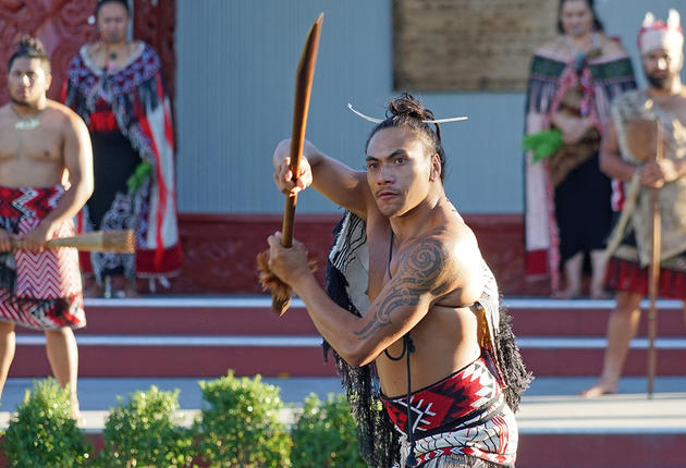 毛利欢迎仪式“波华丽”(pōwhiri) 为游客提供了一个体验毛利传统的特别机会。进一步了解波华丽以及何处可看。