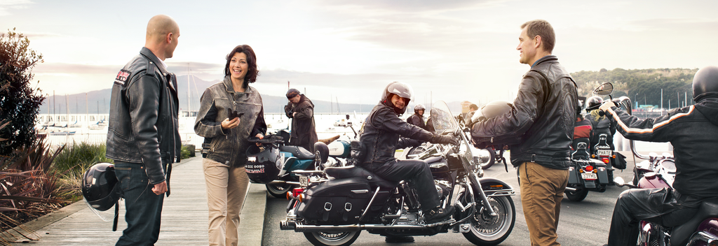 Rent a motorcycle and cruise New Zealand’s famously scenic roads.