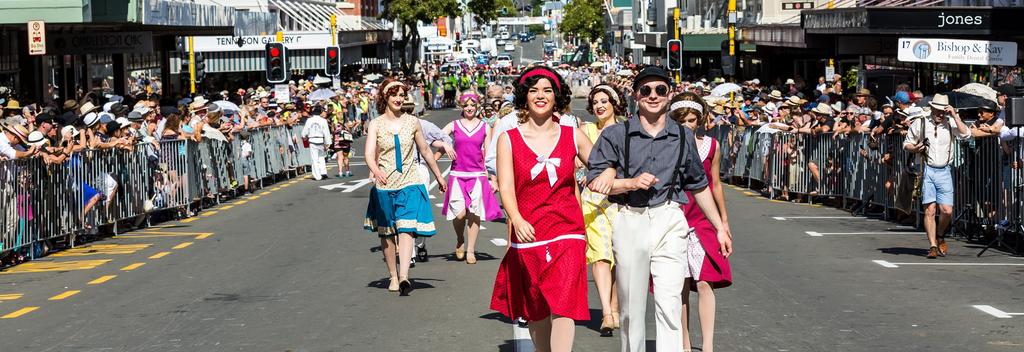 Enthusiasts celebrate the 1920s and 1930s at Napier's annual Art Deco Festival
