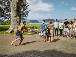 Hear stories of ancient voyages at the Waitangi Treaty Grounds