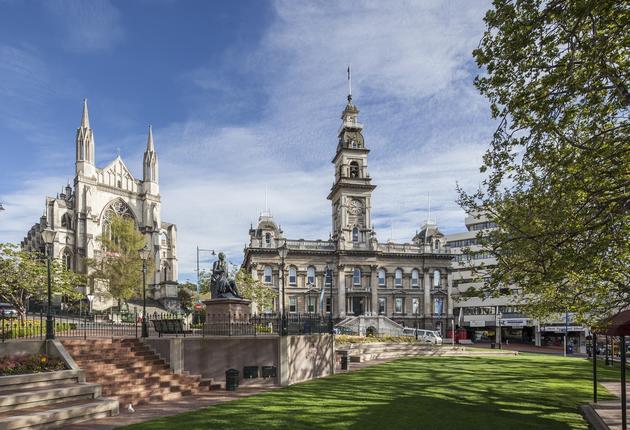 Dunedin is one of the Southern Hemisphere’s best preserved Edwardian and Victorian cities, full of gothic-style architecture and heritage attractions.