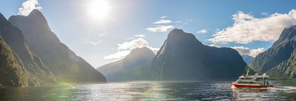 Get up close and personal with Milford Sound's pristine environment on a cruise.