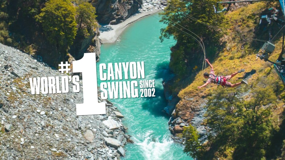 'World's #1 Canyon Swing'.  Locally built, owned and operated since 2002.