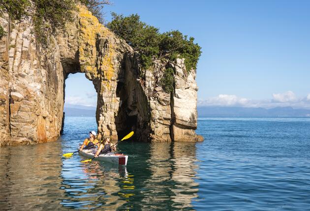 Kayaking is one of the best ways to explore thousands of kilometres of New Zealand’s magnificent coastline and inland waterways. Surrounded by sea and lakes, New Zealand provides you with plenty of opportunities to Kayak.