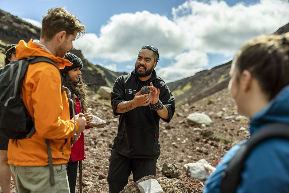 Kaitiaki Adventures Mount Tarawera Guided Walk 