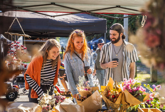 The bustling, happy chaos of a farmers market is your chance to discover seasonal artisan delicacies and meet the locals. Find out when the next farmers market or arts and craft markets are happening near you.