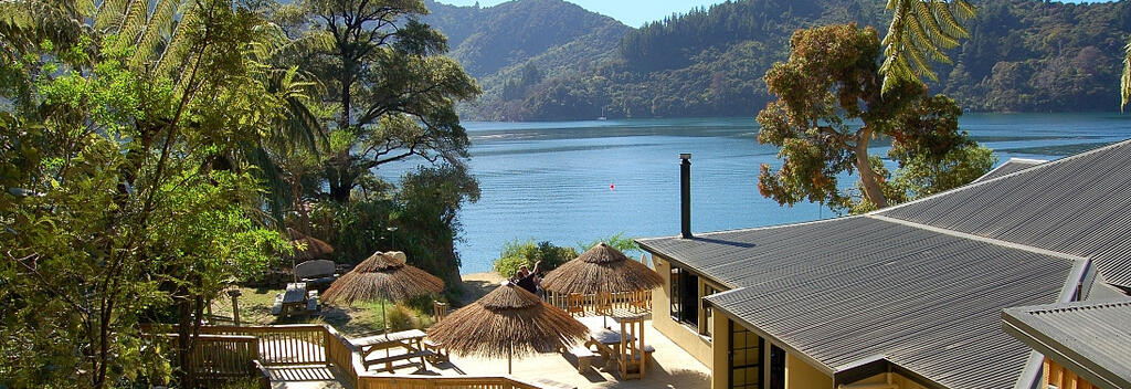 Lochmara Lodge, on the water's edge