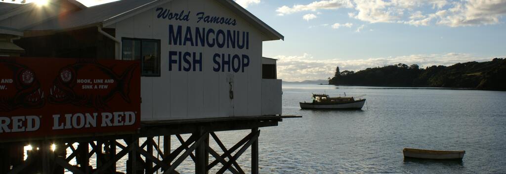 Mangōnui Fish & Chip shop