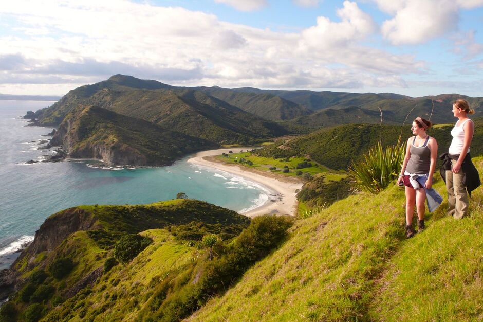 Cape Reinga watching the sunset