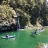 Kayaking on the beautiful Pelorus River