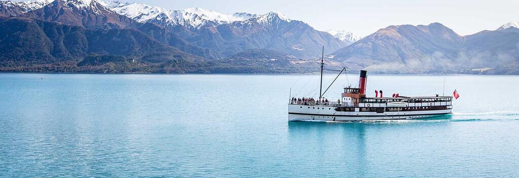 TSS Earnslaw Steamship Lake Cruises - Real Journeys