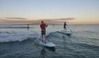 It's NEVER too late to be a surfer dude or chick Come and Stand Up with us at Stand Up Takapuna.