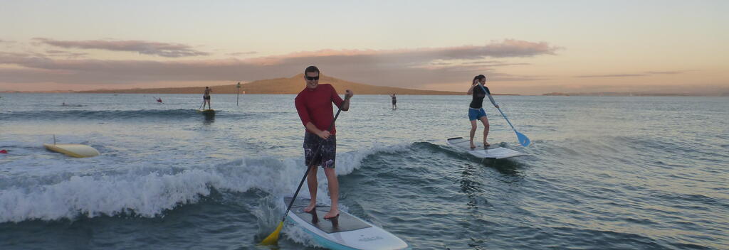 It's NEVER too late to be a surfer dude or chick Come and Stand Up with us at Stand Up Takapuna.