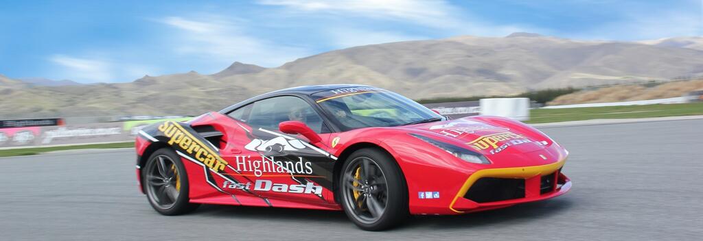 Supercar Fast Dash in a Ferrari (488GTB 2017) is a true bucket-list activity. Our pro driver will take you for a fast lap!