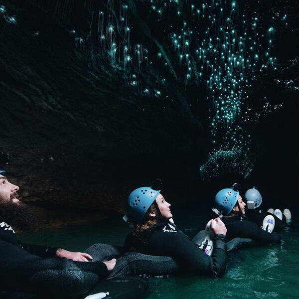 Waitomo Caving