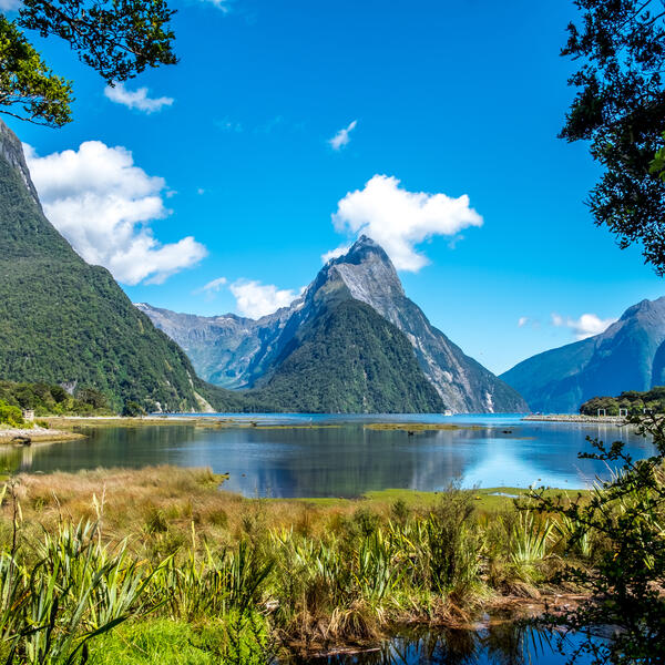 Mitre Peak at Milford Sound