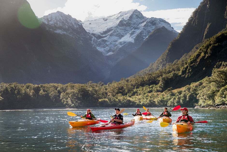 Milford Sound cruise and kayak