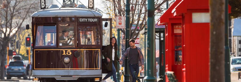 Iconic Christchurch Tramway