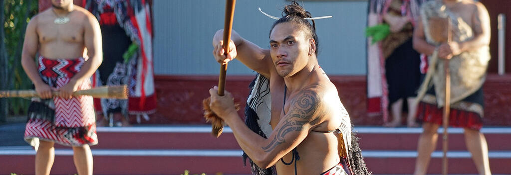 Pōwhiri at Te Puia