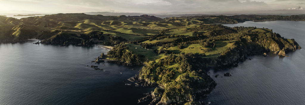 Waiheke Island by helicopter