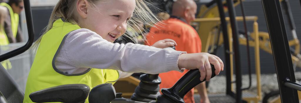 Kids will have an absolute ball on the stationary mini diggers (suitable for ages 5+) while the little ones will love testing out the mini versions of the machinery in the on-site sandpit.