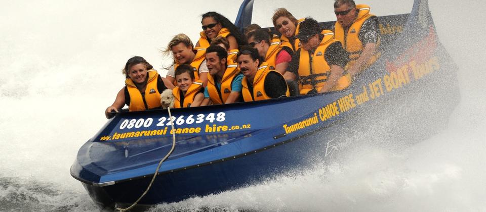 Taumarunui Canoe Hire and Jet Boat Tours Activities ...