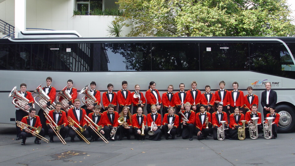 Brass Band Tour of New Zealand, Tour Time NZ