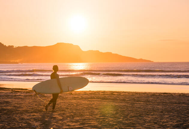 With around 15,000 kilometres of coastline and more than 25 marine reserves, ocean-scented scenery is entwined with New Zealand’s outdoorsy way of life.