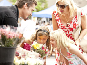 Farmers Market in central city