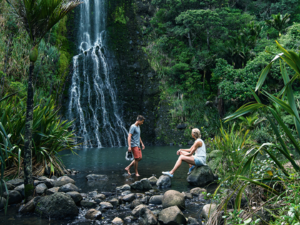 Die Karekare Falls sind ein Kleinod der Natur und ein wunderschönes Ziel für eine Tageswanderung.