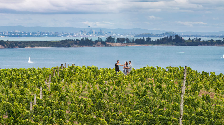 Enjoy over 20 unique wineries on a paradise island just 35mins by ferry from Auckland's CBD.