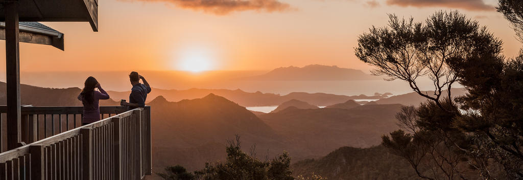 Sunset on Great Barrier Island