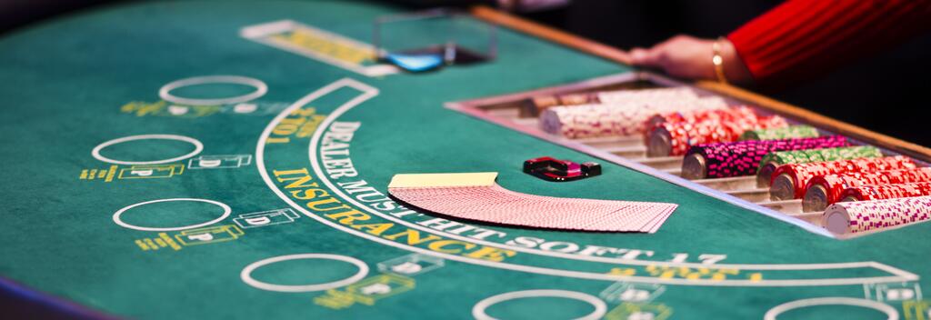 Enjoy the glamour of a night at the casino and the thrill of taking a gamble.