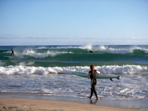 Mount Maunganui is a year-round surfing destination that’s best in a north or northeast swell.