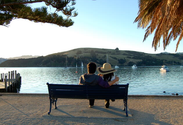 Christchurch is bordered by hills and the Pacific Ocean, and is situated on the edge of the Canterbury plains stretching to the Southern Alps.