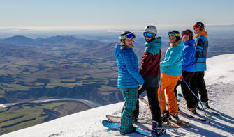 Mt Hutt skifield