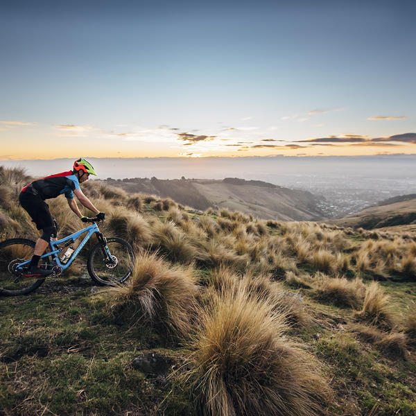 One of Christchurch's most-loved landscapes, the Port Hills, are home to amazing mountain biking tracks.