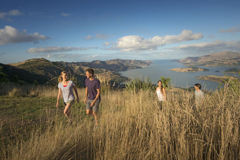 Enjoy the views from Christchurch's Port Hills