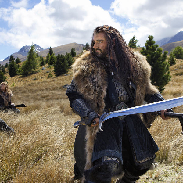 Dwarf Thorin during the Warg Chase, filmed at Canterbury’s Braemar Station