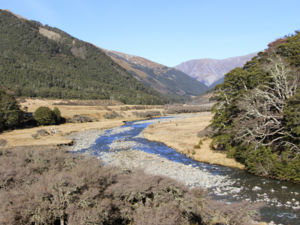 Boyle River between Anne Saddle and Rokeby Hut, St James Walkway