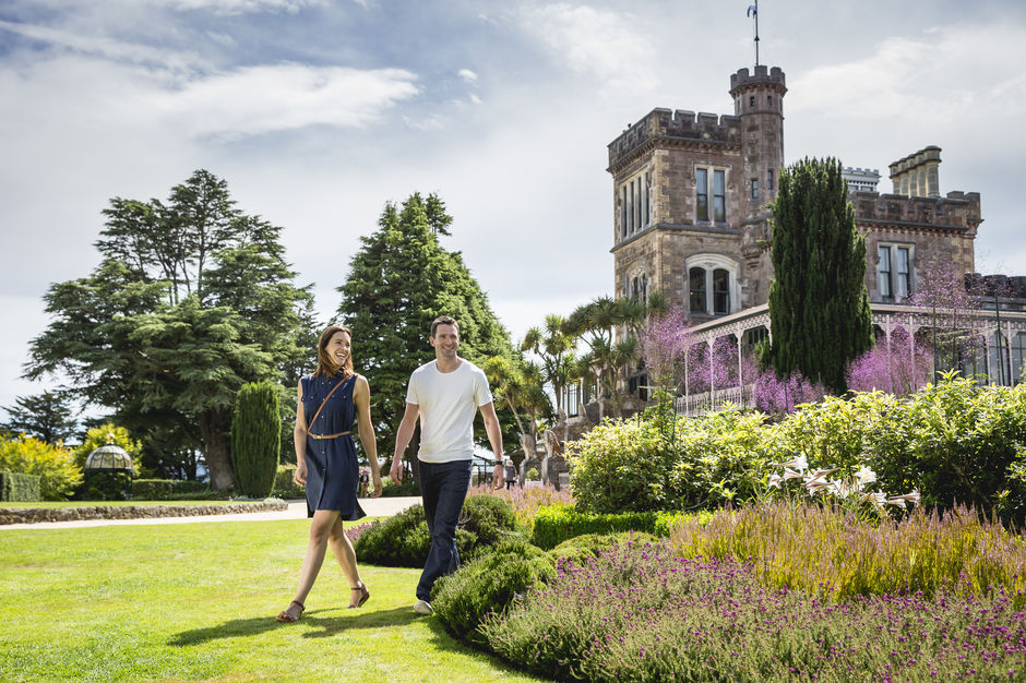 Exploring the historic Larnach Castle