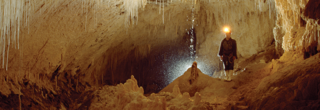 Luckie Strike Cave in Waitomo.