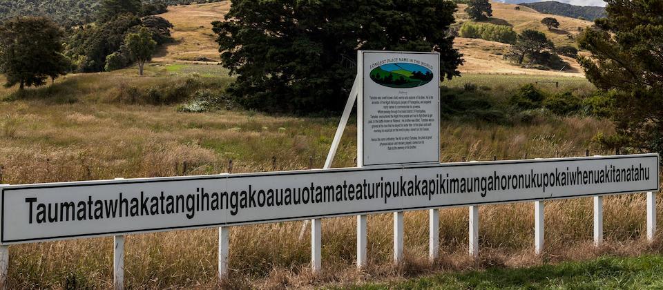 Town With The longest Name In New Zealand 