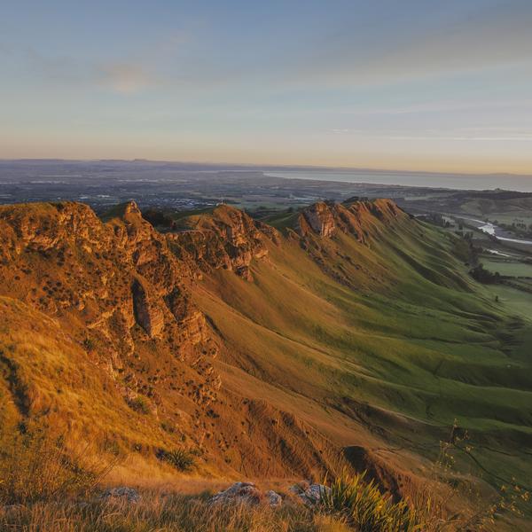 The Hawke's Bay landscape is a mix of stunning mountains, pastoral plains and wild ocean beach.