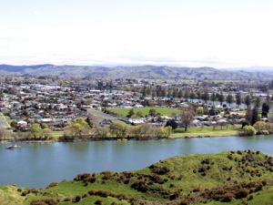 Wairoa River and town