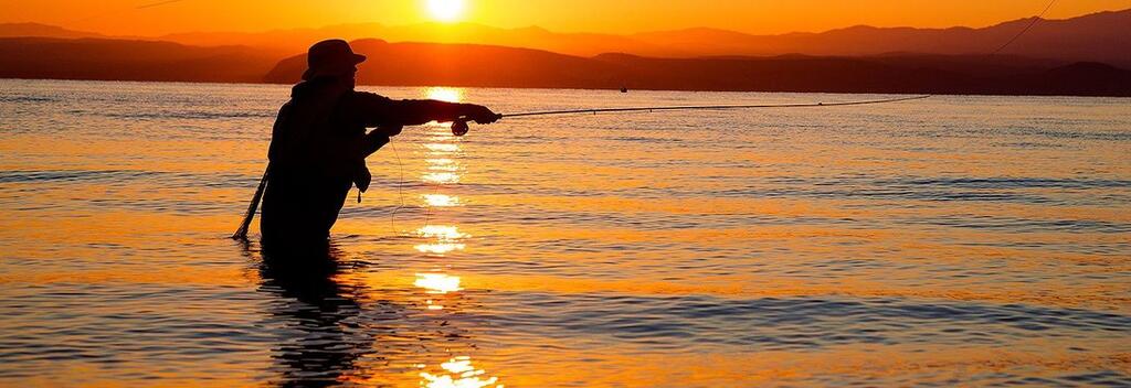 Fly fishing Great Lake Taupō