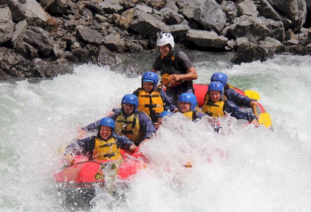 Manawatu im Herzen Neuseelands ist wie geschaffen zum Wildwasserrafting. Der Rangitikei River bietet ausgezeichnete Möglichkeiten für Abenteuer zu Wasser.