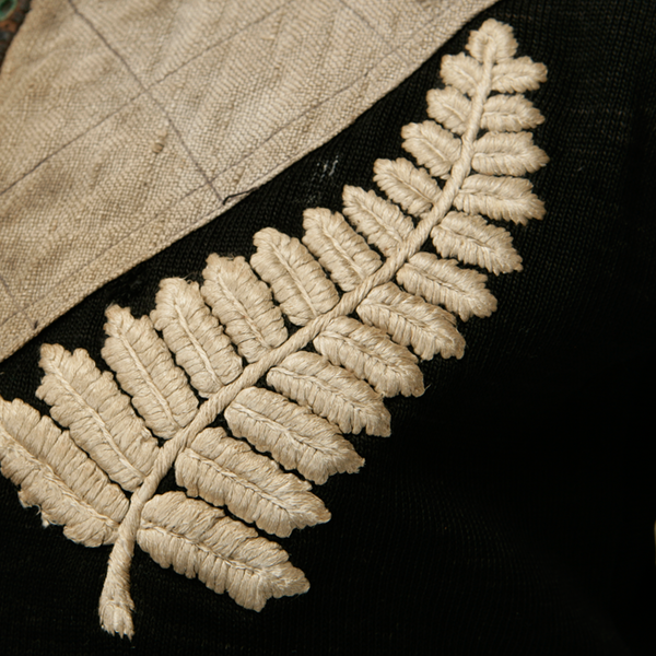 New Zealand's oldest All Blacks Jersey from 1905 is in the Manawatū Rugby Museum.