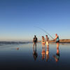 Fishing at Himatangi Beach