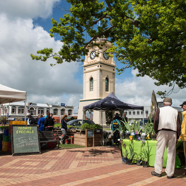 Market in Feilding